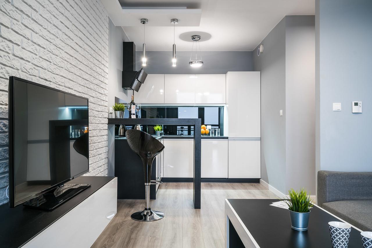 Apartamento Rentplanet - Odra Tower Breslavia Exterior foto