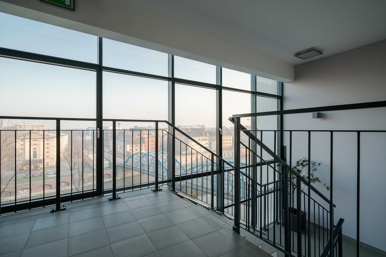 Apartamento Rentplanet - Odra Tower Breslavia Exterior foto